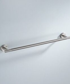 Alternative view of Kúpeľnový vešiak na uteráky a osušky v brúsenej niklovej farbe