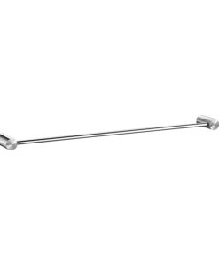 Dizajnový vešiak na uteráky a osušky v brúsenej niklovej farbe