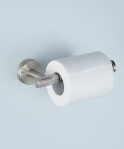 Alternative view of Dizajnová rúčka na toaletný papier v brúsenej niklovej farbe