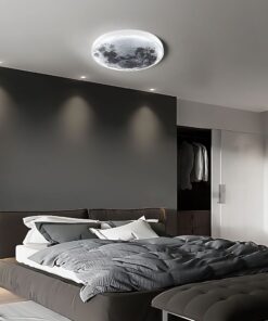 Alternative view of Stropné LED svietidlo v tvare mesiaca, 50cm