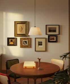 Tienidlo pre závesnú lampu Impero M, Sand wool – Obrázok 3