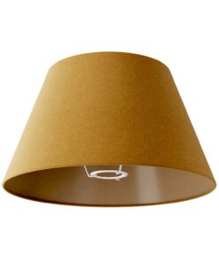 Tienidlo pre podlahovú lampu alebo nástenné svietidlo - Impero M, Mustard wool