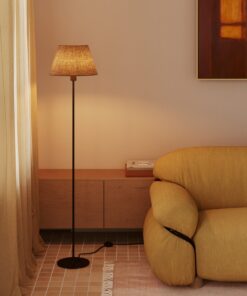 Tienidlo pre podlahovú lampu alebo nástenné svietidlo - Impero M, Brown Camelot – Obrázok 3