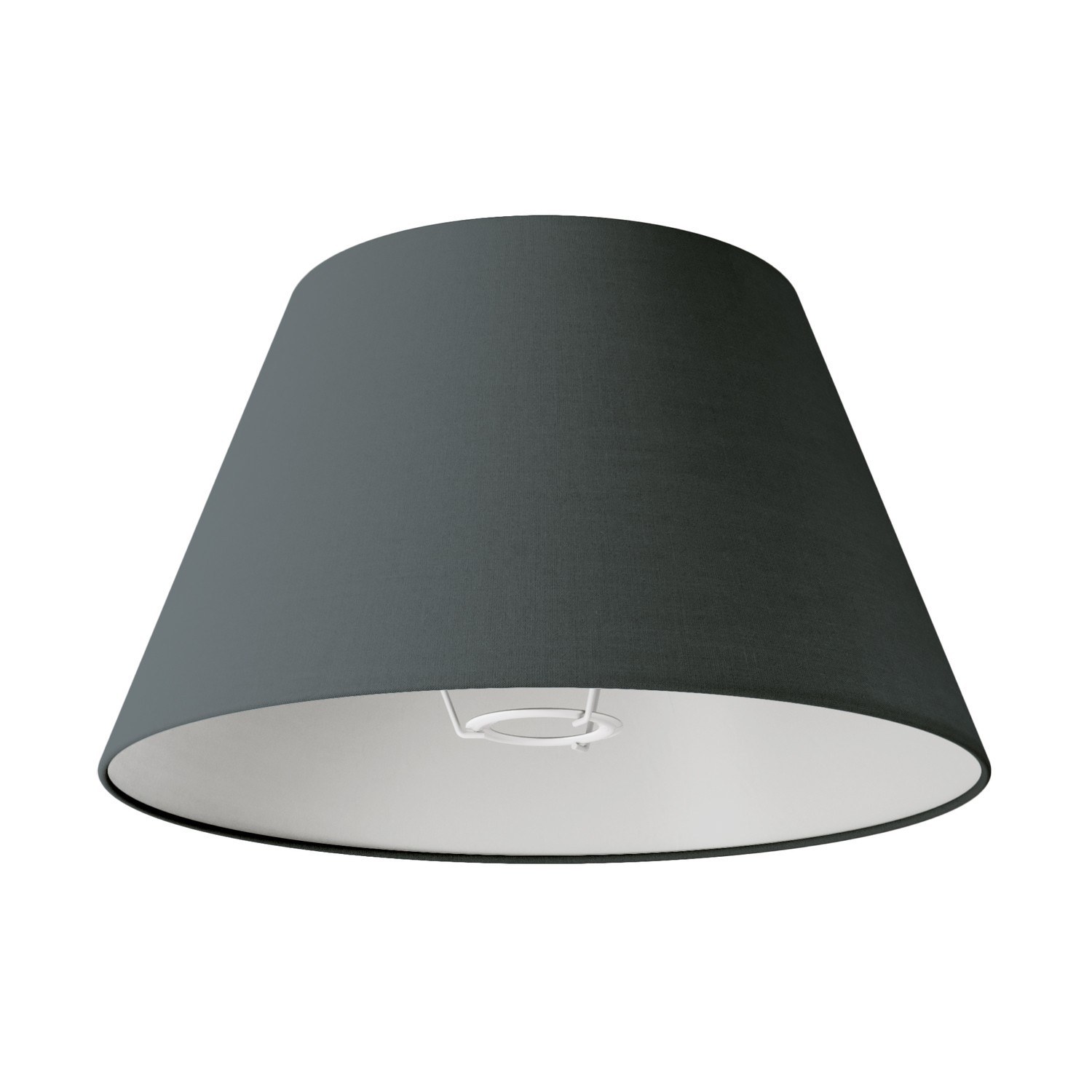 Tienidlo pre podlahovú lampu alebo nástenné svietidlo - Impero M, Dark grey canvas