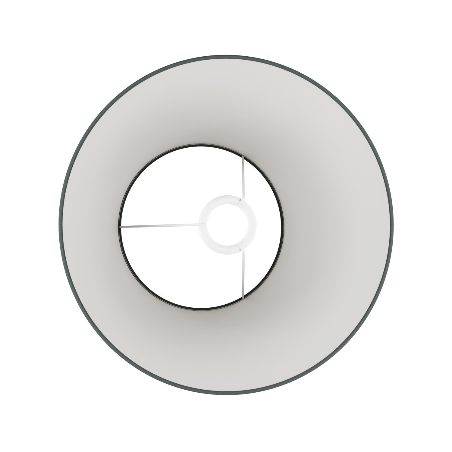 Tienidlo pre podlahovú lampu alebo nástenné svietidlo - Impero M, Dark grey canvas – Obrázok 2