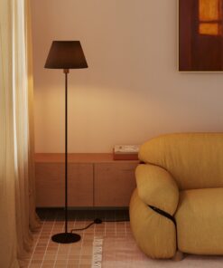 Tienidlo pre podlahovú lampu alebo nástenné svietidlo - Impero M, Canvas Anthracite – Obrázok 3