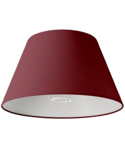 Tienidlo pre podlahovú lampu alebo nástenné svietidlo - Impero M, Arenal bordeaux