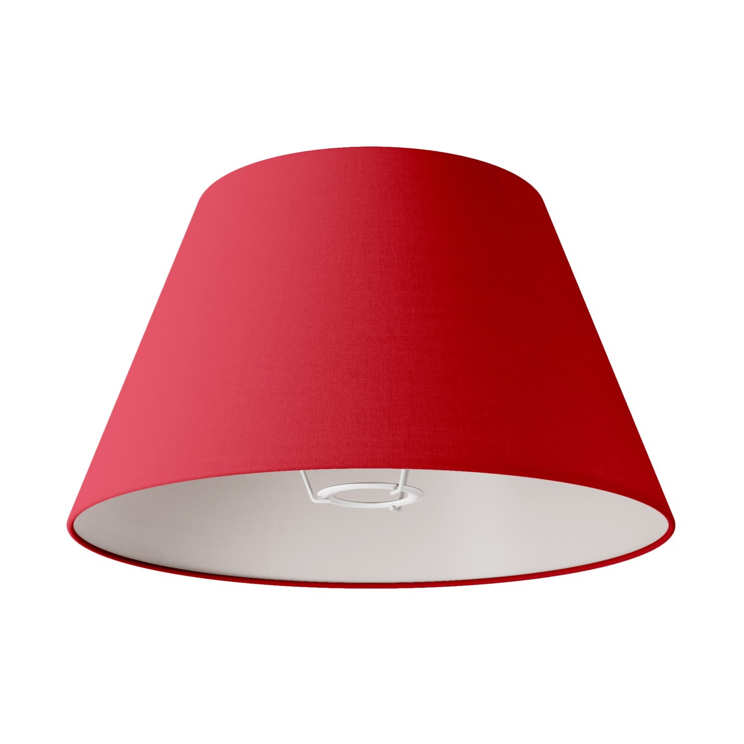 Tienidlo pre podlahovú lampu alebo nástenné svietidlo - Impero M, Red canvas